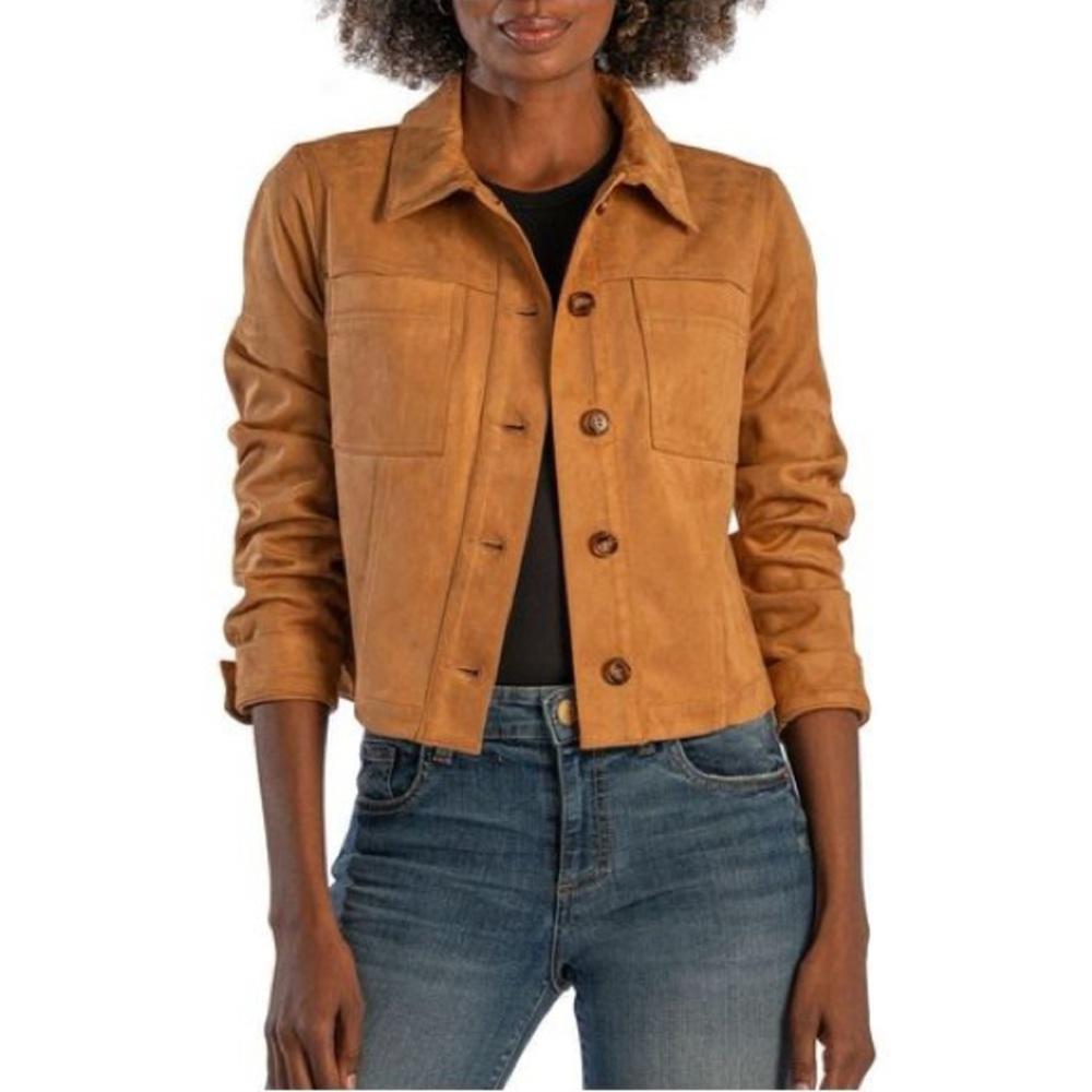 Kendall & Kylie Tan Jacket M